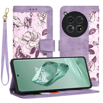 Futrola za OnePlus 12, Techsuit, FlipCraft, Ljubičasta