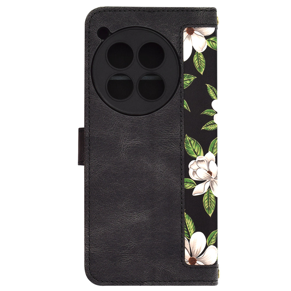 Futrola za OnePlus 12, Techsuit, FlipCraft, Crna