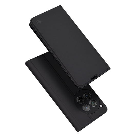 Futrola za OnePlus 12, Techsuit, Magskin Book, Crna