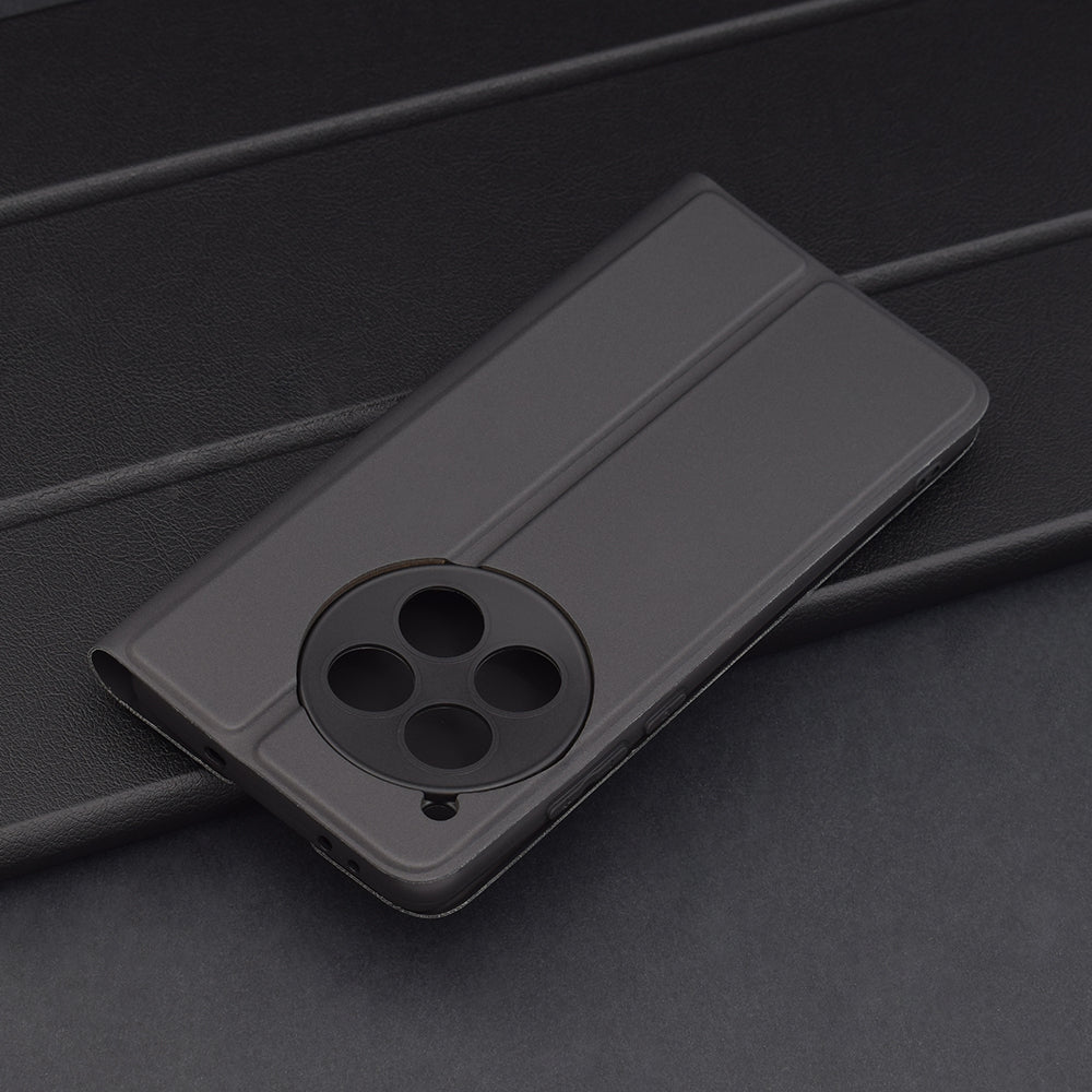 Futrola za OnePlus 12, Techsuit, Magskin Book, Crna