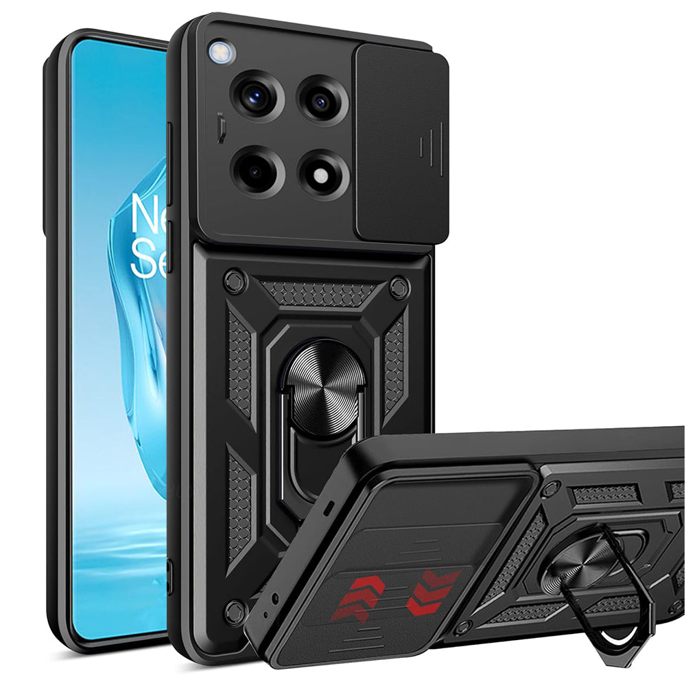 Futrola za OnePlus 12R, Techsuit, CamShield, Crna