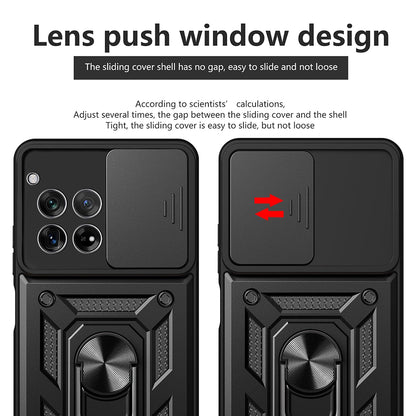 Futrola za OnePlus 12R, Techsuit, CamShield, Crna