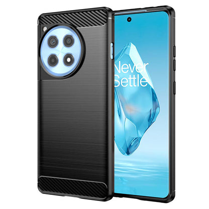 Futrola za OnePlus 12R, Techsuit, Karbon, Crna