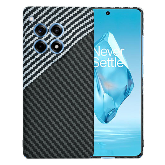 Futrola za OnePlus 12R, Techsuit, Carbonite FiberShell, Crno Siva