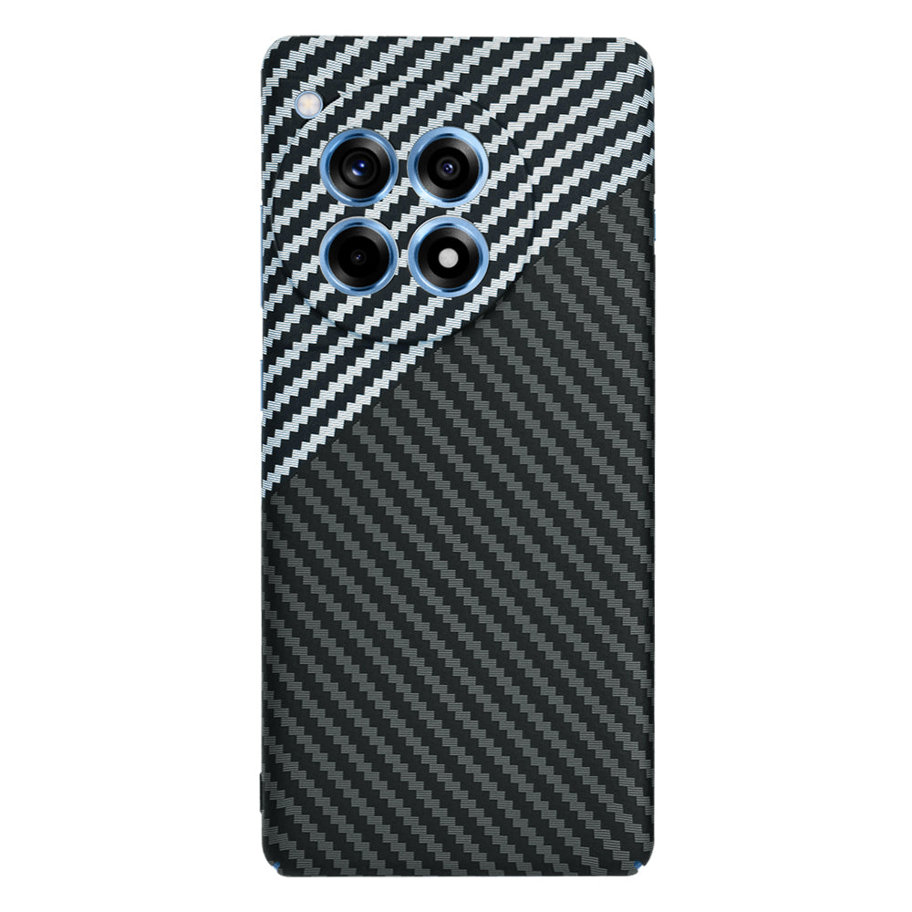 Futrola za OnePlus 12R, Techsuit, Carbonite FiberShell, Crno Siva