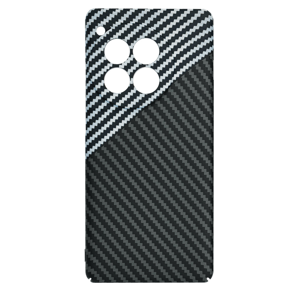 Futrola za OnePlus 12R, Techsuit, Carbonite FiberShell, Crno Siva