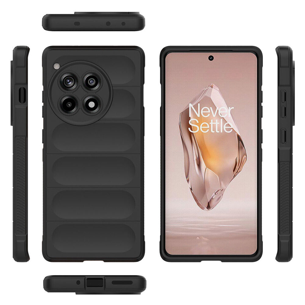 Futrola za OnePlus 12R, Techsuit, Magic Shield, Crna