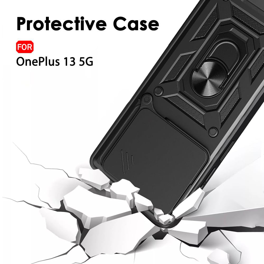 Futrola za OnePlus 13, Techsuit, CamShield, Crna