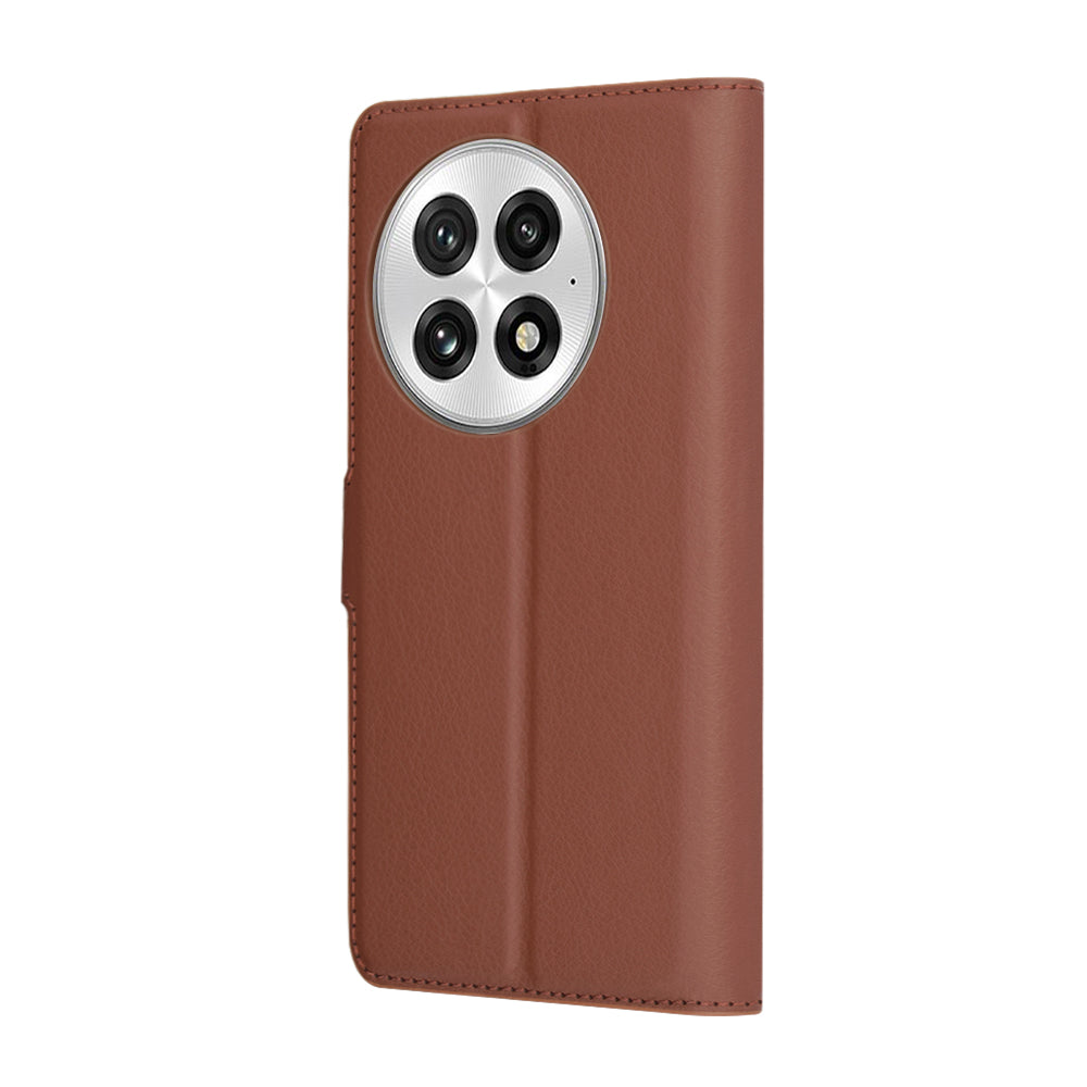 Futrola za OnePlus 13, Techsuit, Leather Folio, Braon