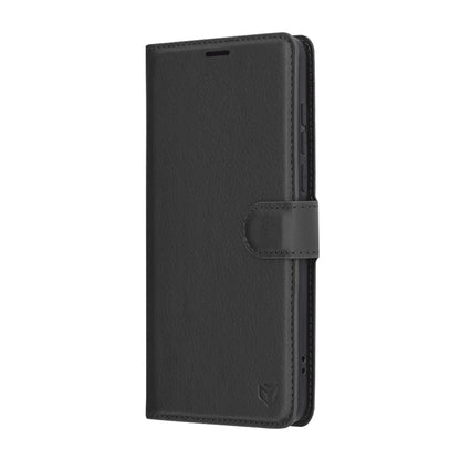 Futrola za OnePlus 13, Techsuit, Leather Folio, Crna