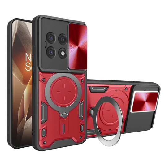 Futrola za OnePlus 13R, Techsuit, CamGuard Pro, Crvena