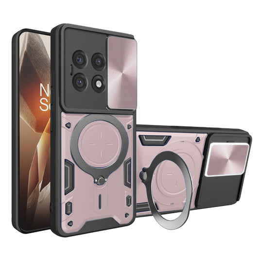 Futrola za OnePlus 13R, Techsuit, CamGuard Pro, Roze Zlato