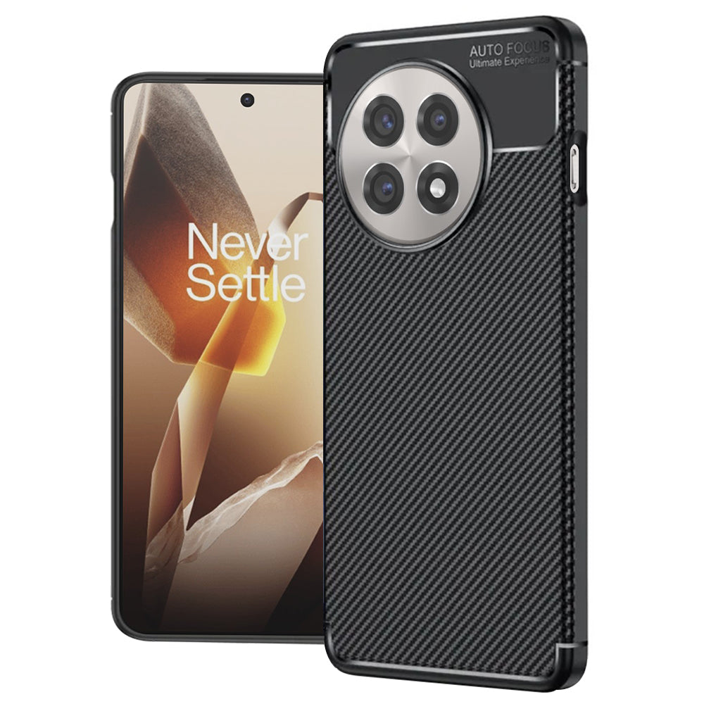 Futrola za OnePlus 13R, Techsuit, CarbonFiber, Crna