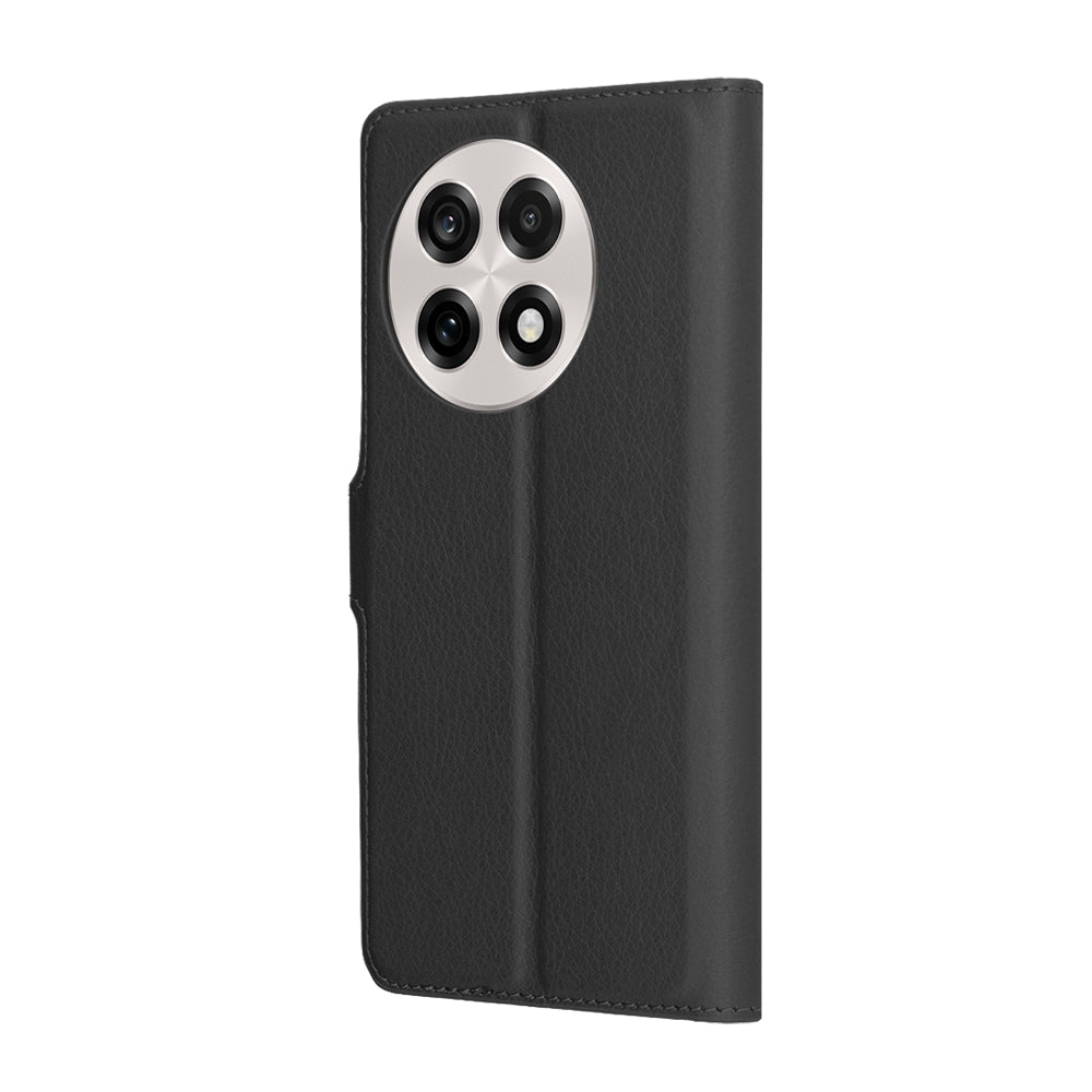 Futrola za OnePlus 13R, Techsuit, Leather Folio, Crna