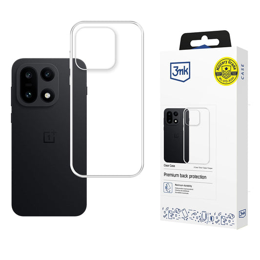 Futrola za OnePlus 15, 3MK, Clear, Providna