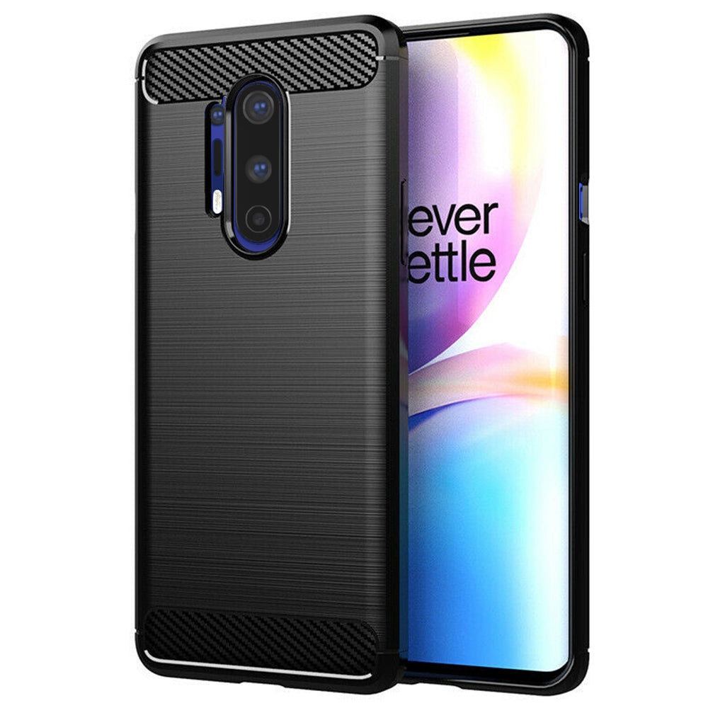 Futrola za OnePlus 8 Pro, Techsuit, Karbon, Crna