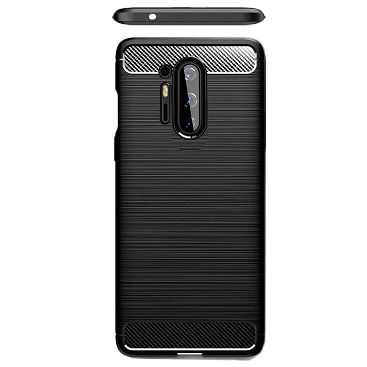 Futrola za OnePlus 8 Pro, Techsuit, Karbon, Crna