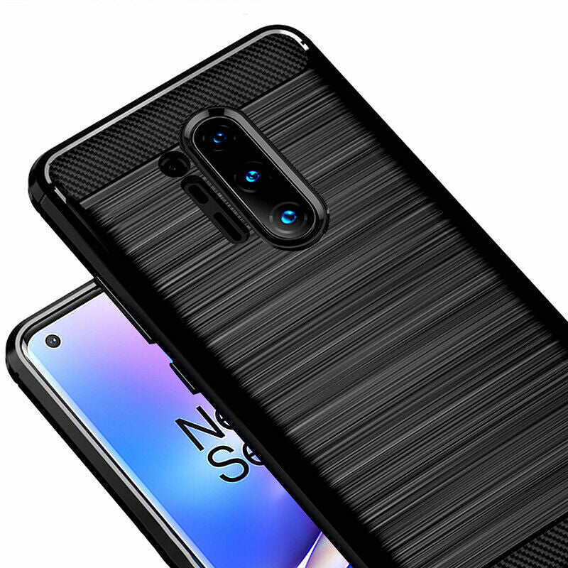 Futrola za OnePlus 8 Pro, Techsuit, Karbon, Crna