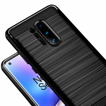 Futrola za OnePlus 8 Pro, Techsuit, Karbon, Crna