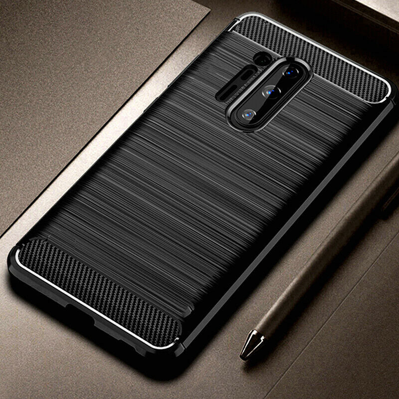 Futrola za OnePlus 8 Pro, Techsuit, Karbon, Crna