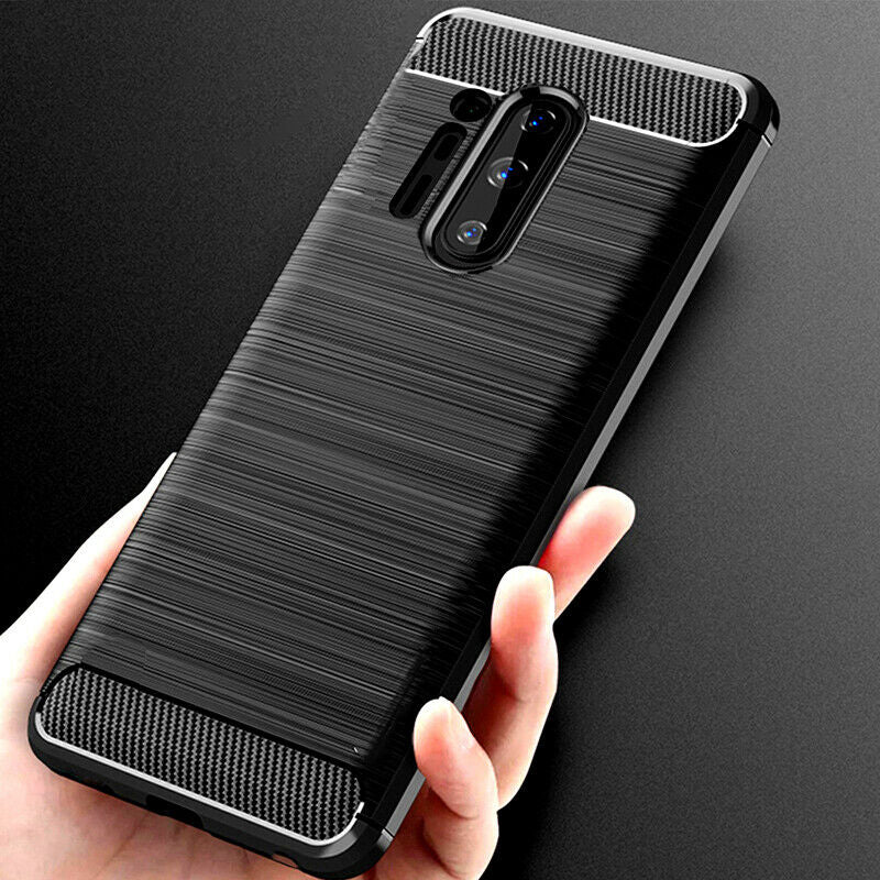 Futrola za OnePlus 8 Pro, Techsuit, Karbon, Crna