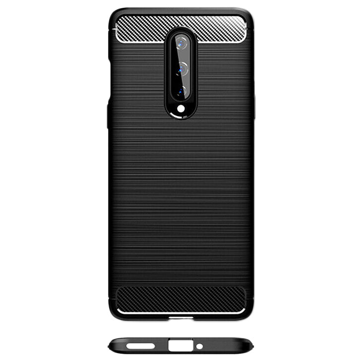 Futrola za OnePlus 8, Techsuit, Karbon, Crna