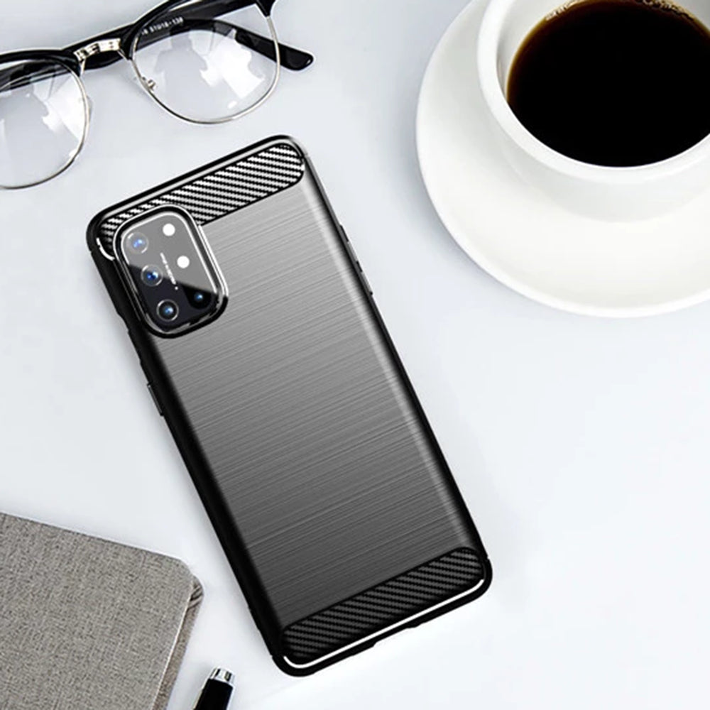 Futrola za OnePlus 8T, Techsuit, Karbon, Crna
