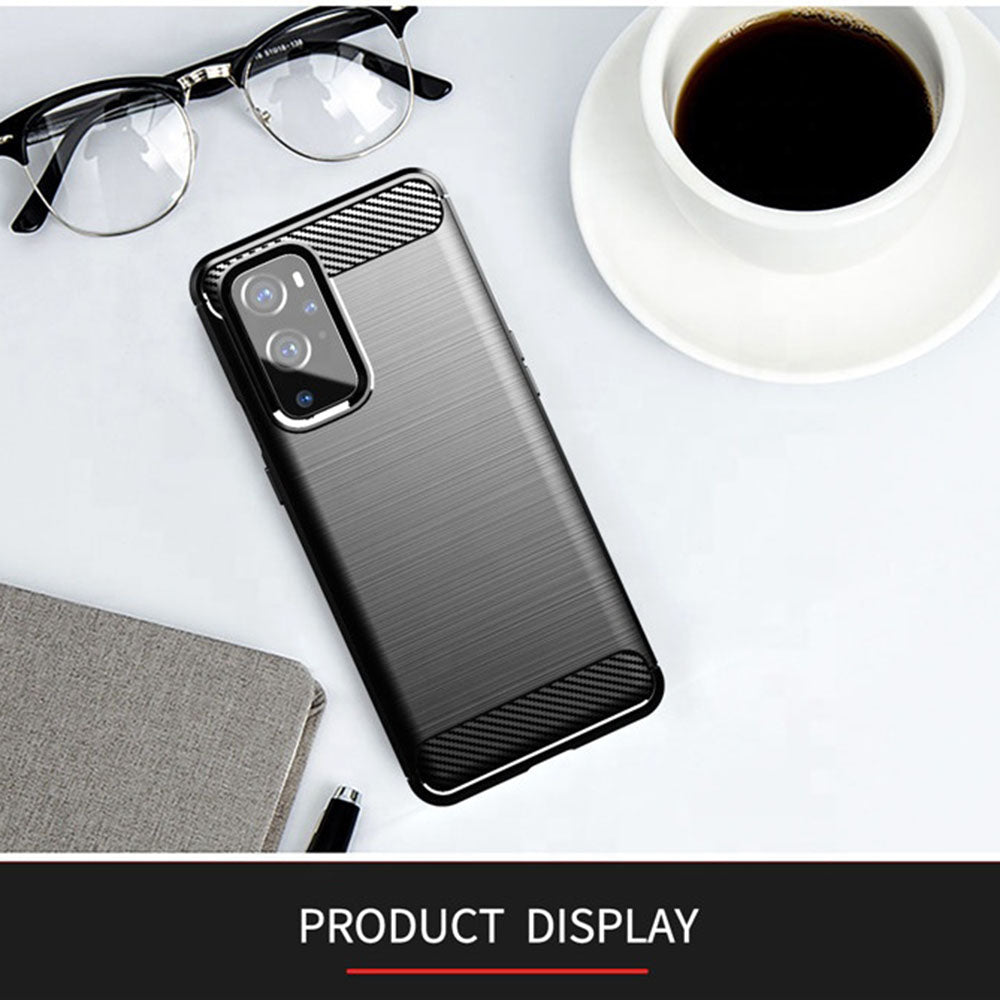 Futrola za OnePlus 9 Pro, Techsuit, Karbon, Crna