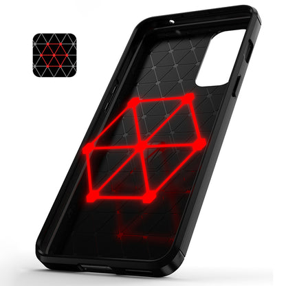 Futrola za OnePlus Nord 2 5G, Techsuit, Karbon, Crna