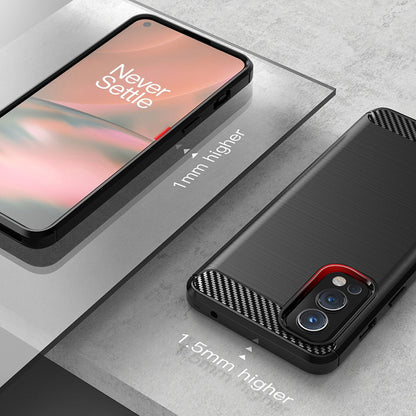 Futrola za OnePlus Nord 2 5G, Techsuit, Karbon, Crna