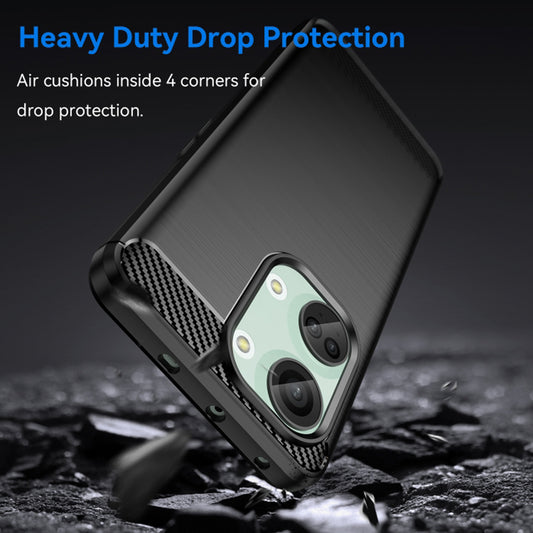 Futrola za OnePlus Nord 3, Techsuit, Karbon, Crna