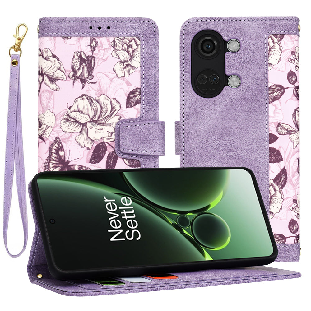 Futrola za OnePlus Nord 3, Techsuit, FlipCraft, Ljubičasta