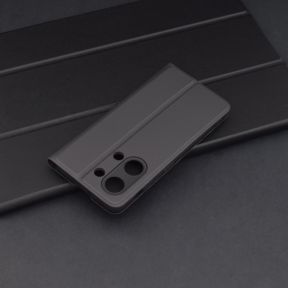 Futrola za OnePlus Nord 3, Techsuit, Magskin Book, Crna