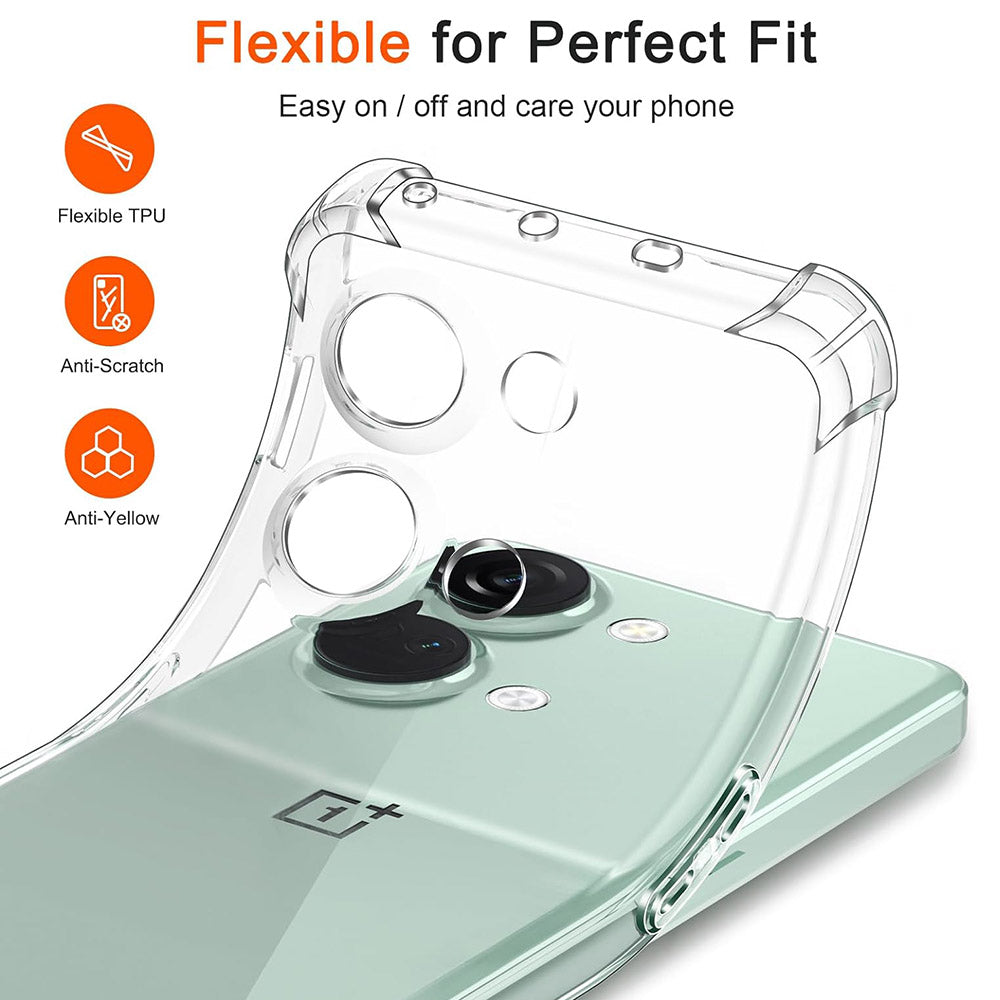 Futrola za OnePlus Nord 3, Techsuit, Shockproof Clear, Providna