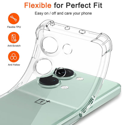Futrola za OnePlus Nord 3, Techsuit, Shockproof Clear, Providna
