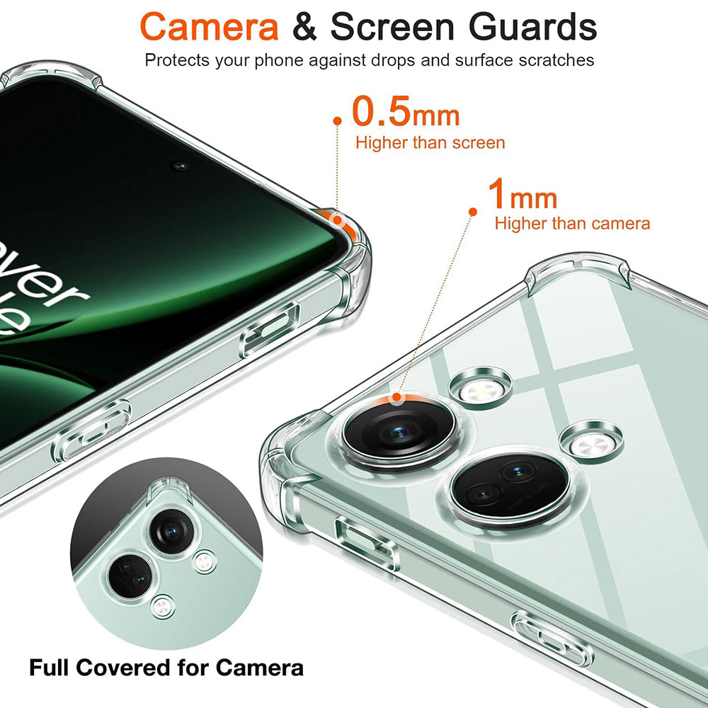 Futrola za OnePlus Nord 3, Techsuit, Shockproof Clear, Providna