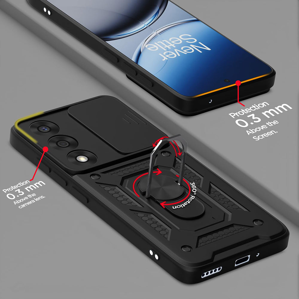 Futrola za OnePlus Nord 5, Techsuit, CamShield, Crna