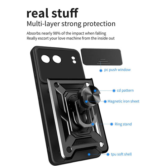 Futrola za OnePlus Nord 4, Techsuit, CamShield, Crna