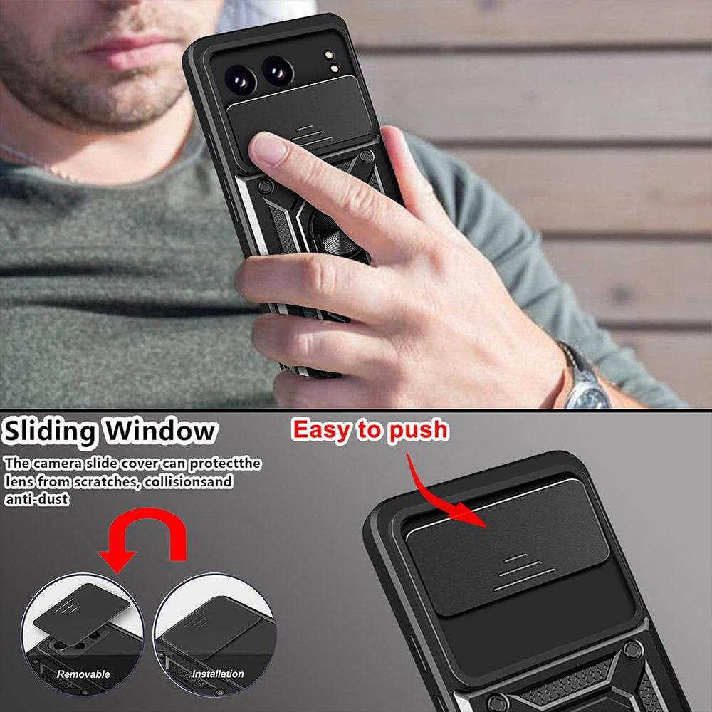 Futrola za OnePlus Nord 4, Techsuit, CamShield, Crna