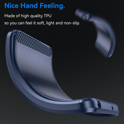 Futrola za OnePlus Nord 4, Techsuit, Karbon, Plava