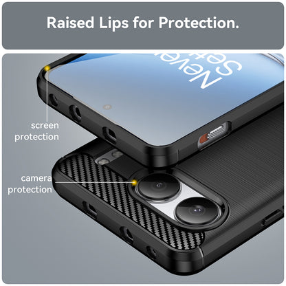 Futrola za OnePlus Nord 4, Techsuit, Karbon, Crna