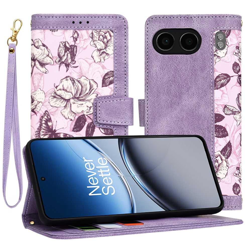 Futrola za OnePlus Nord 4, Techsuit, FlipCraft, Ljubičasta