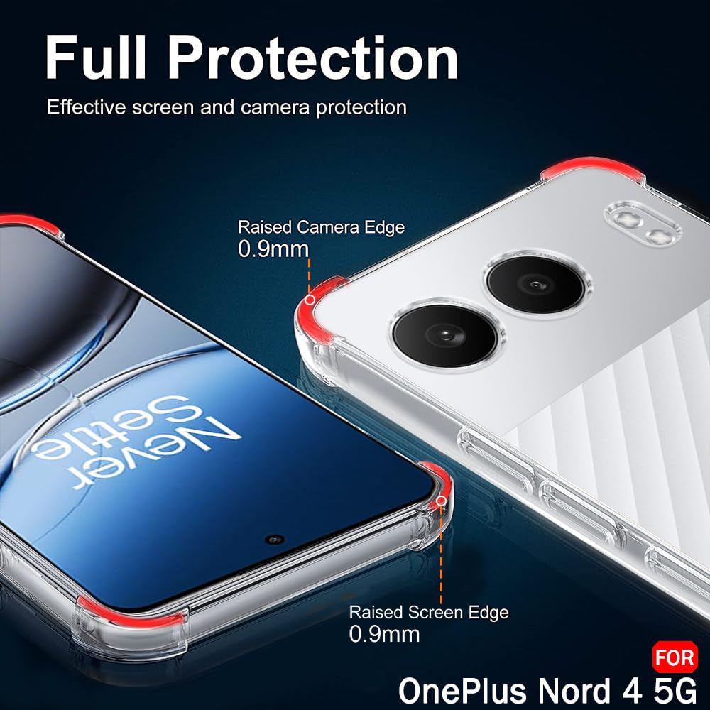 Futrola za OnePlus Nord 4, Techsuit, Shockproof Clear, Providna