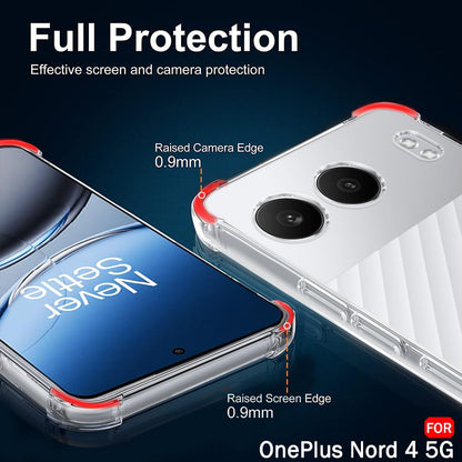 Futrola za OnePlus Nord 4, Techsuit, Shockproof Clear, Providna