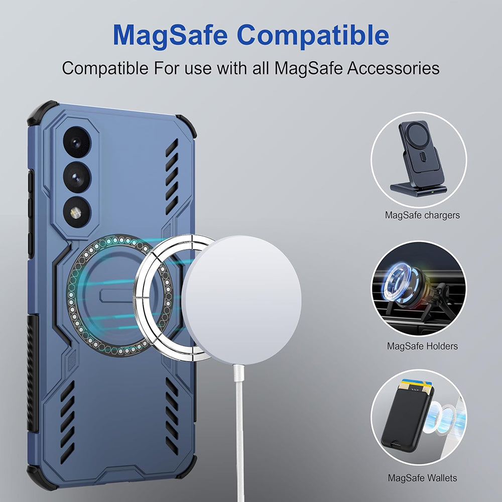 MagSafe futrola za OnePlus Nord 5, Techsuit, ArmorMag, Plava