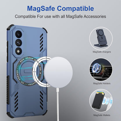 MagSafe futrola za OnePlus Nord 5, Techsuit, ArmorMag, Plava