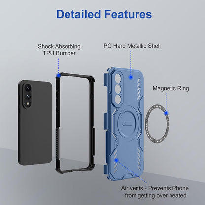 MagSafe futrola za OnePlus Nord 5, Techsuit, ArmorMag, Plava