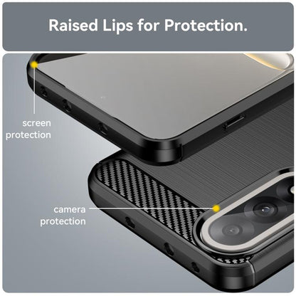 Futrola za OnePlus Nord 5, Techsuit, Karbon, Crna