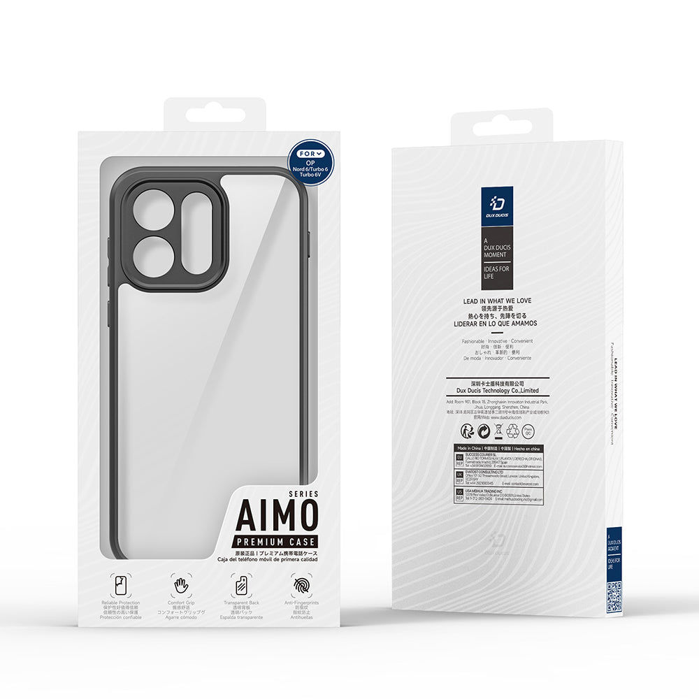 Futrola za OnePlus Nord 6, DUX DUCIS, Aimo, Crna