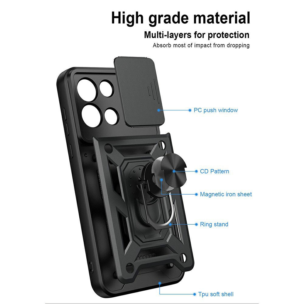 Futrola za OnePlus Nord 6, Techsuit, CamShield, Plava